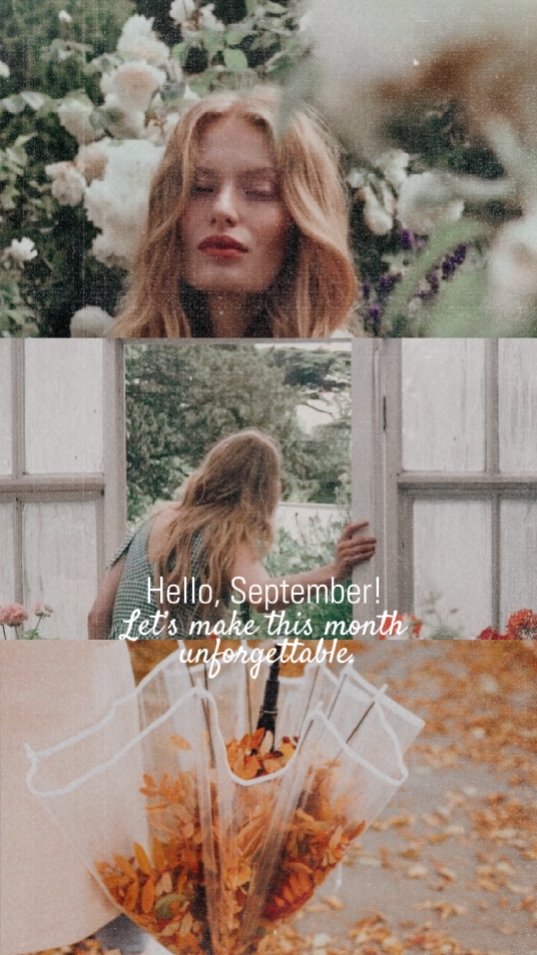 ¡Hola, septiembre! 