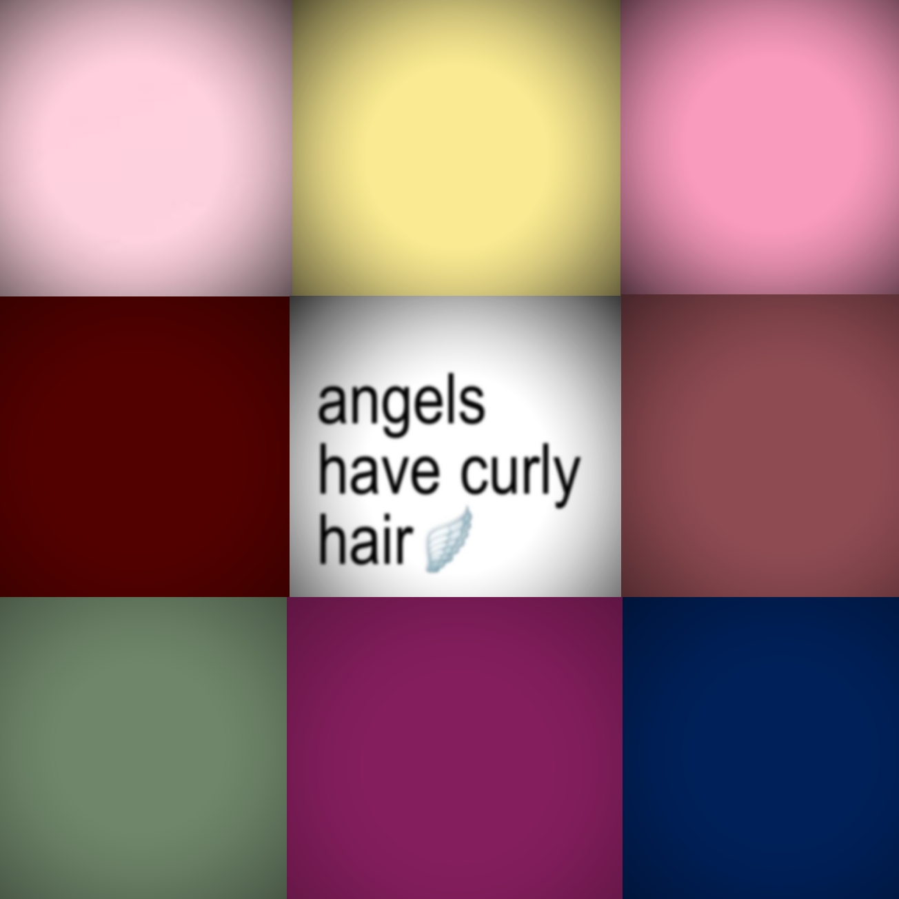 Cabello rizado.