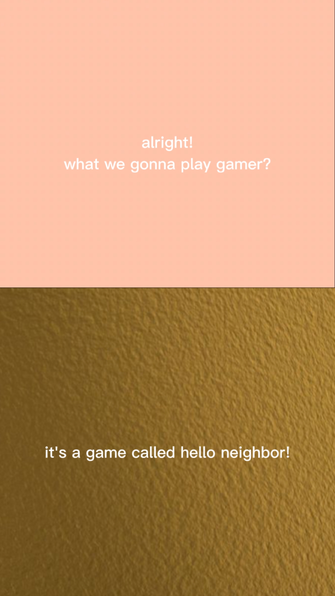 GAME CALLED NEIGHBOR