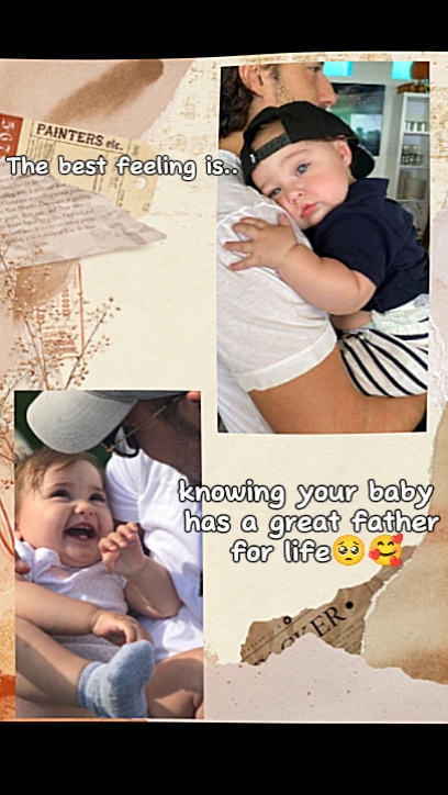 Bebê tem um ótimo pai
