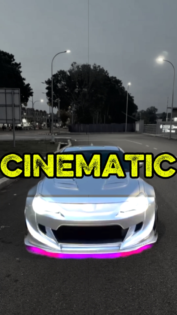 CINEMATIC CAR 