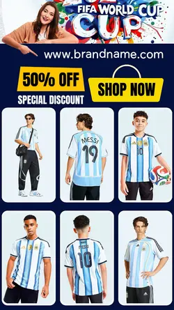Advertising template