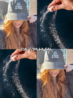 CON TODA LA SAL