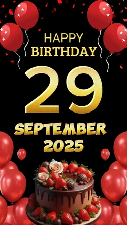 HBD 29 September 