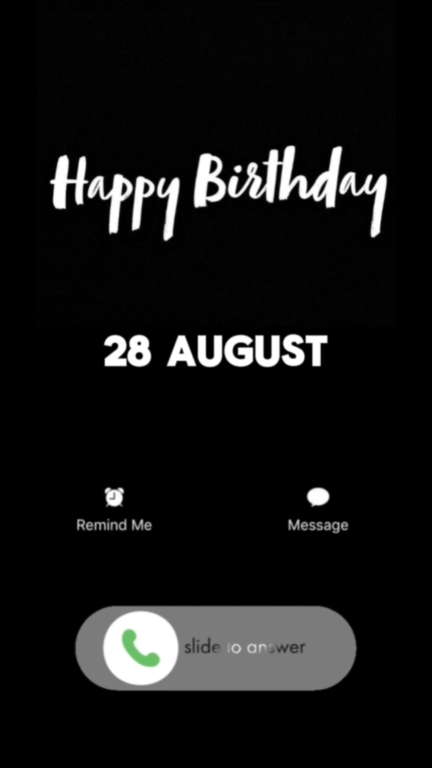 28 August Birthday 