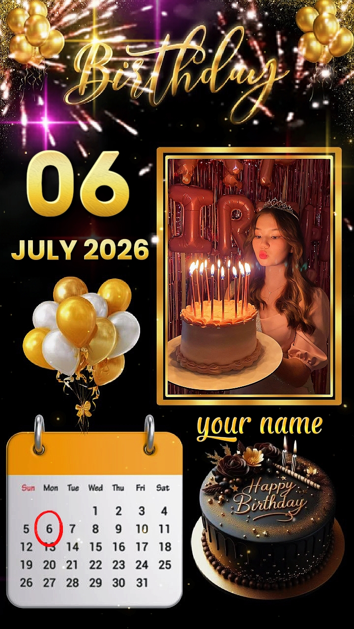 Selamat ulang tahun 06 Juli 