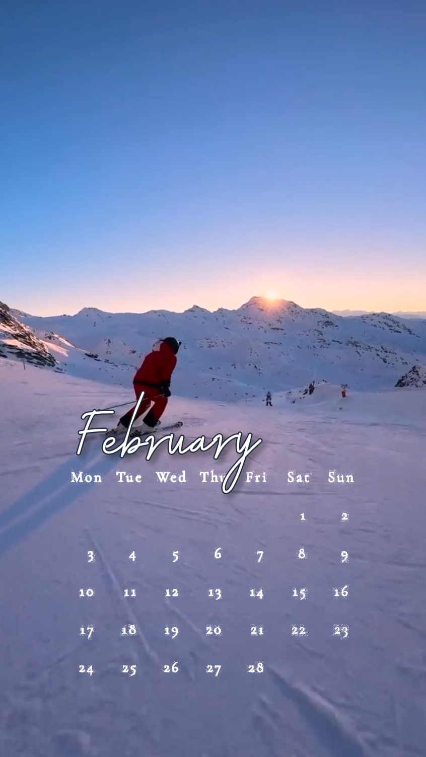 Kalender Februari