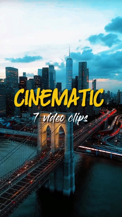 7 clipes cinematográficos 