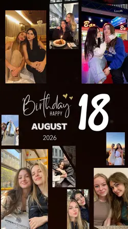 Birthday 18 August