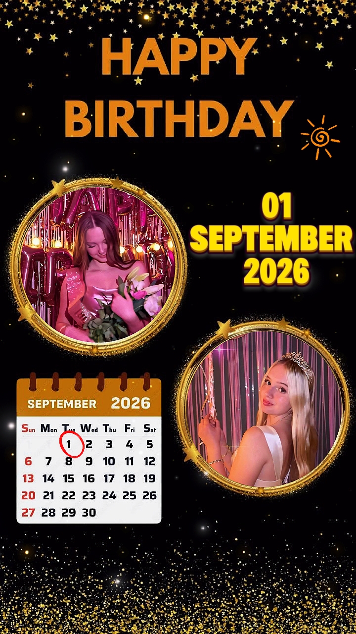 Cumpleaños 1 de septiembre de 2026