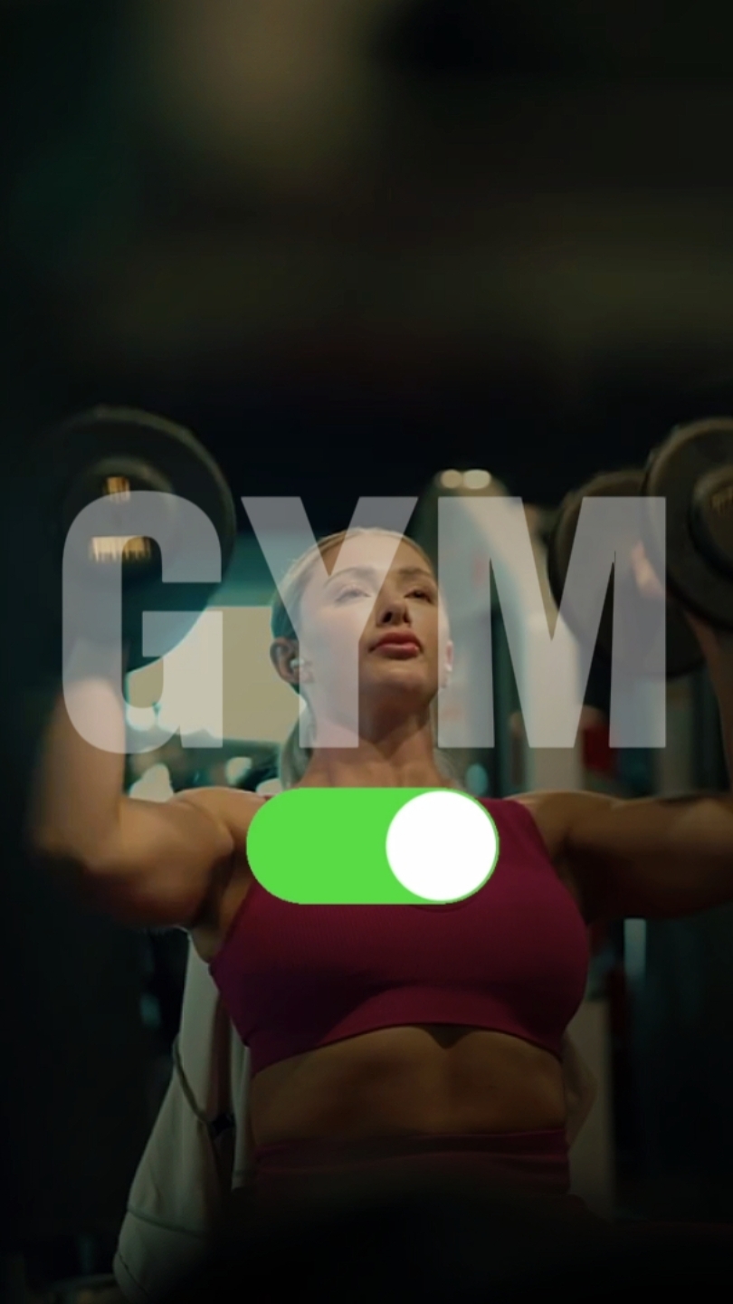 Naka-on ang gym mode