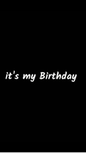 Es mi cumpleaños