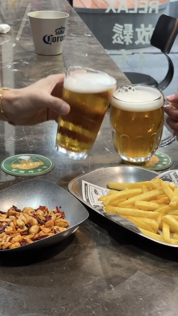 Modelo de vídeo de cerveja