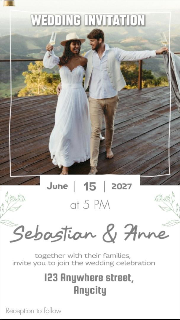 wedding invitation