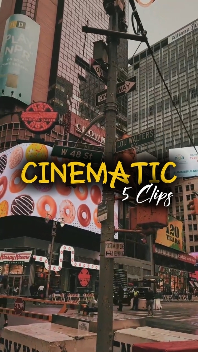 5 Clips Cinematic