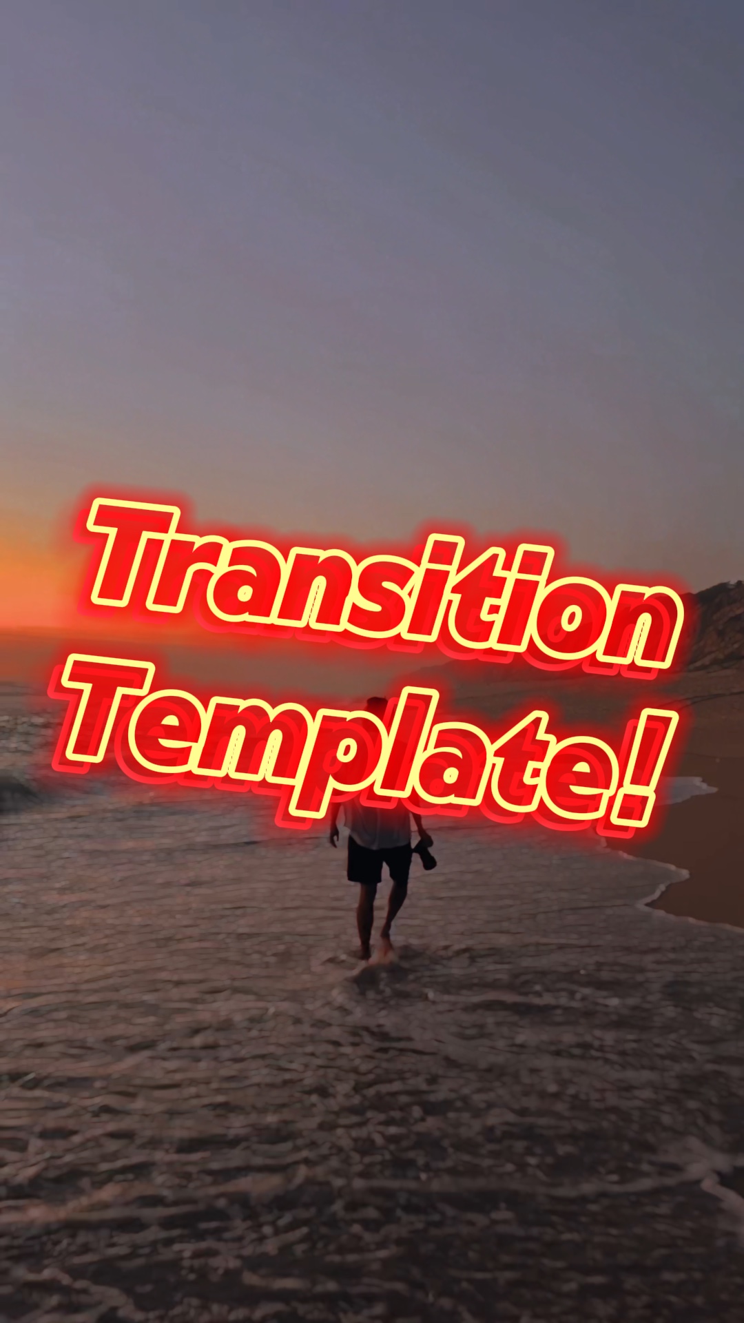 Transition template
