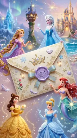 Convite Princesas