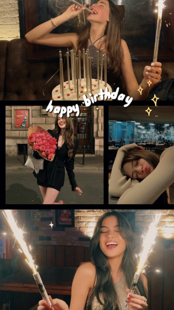 fille d'anniversaire