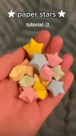 paper stars tutorial