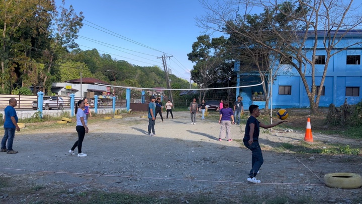 Juego de voleibol 