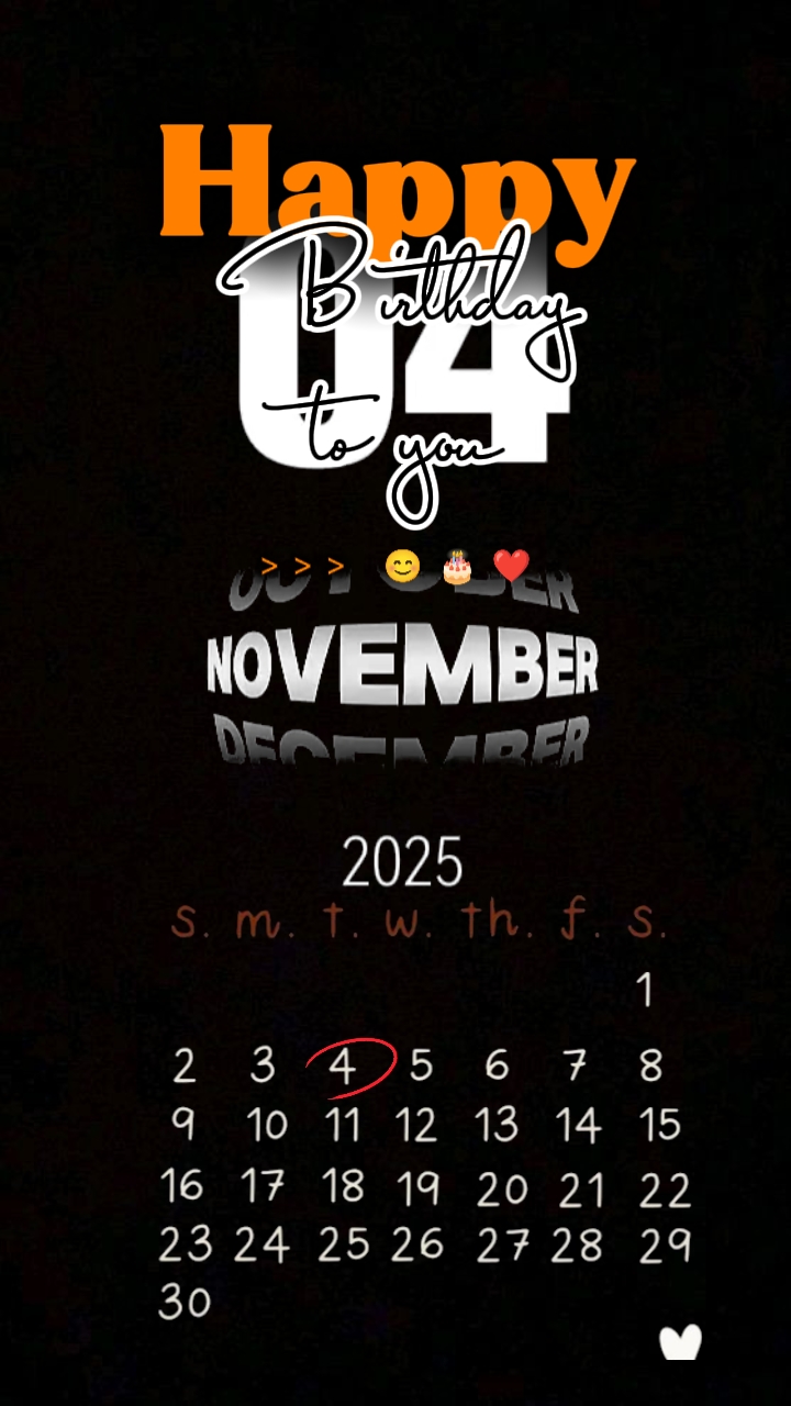 November Birthday