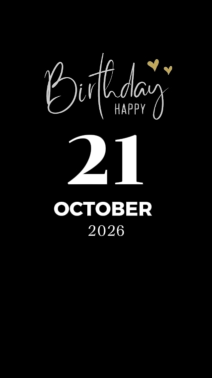 birthday 21 october 