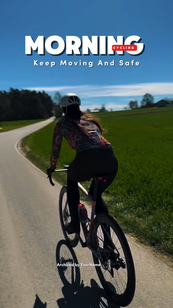 Morning cycling 
