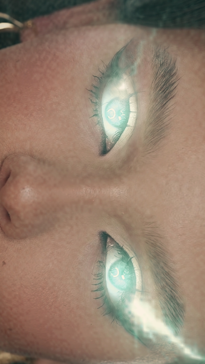 Ojos llamarados 