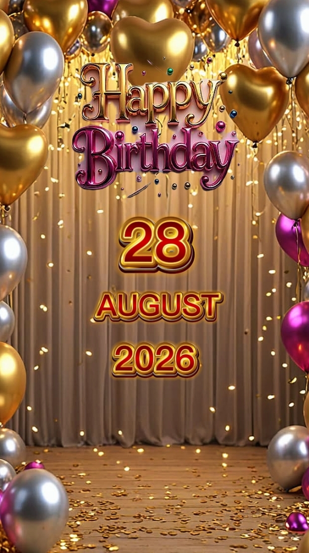 28 AĞUSTOS Doğum Günü 