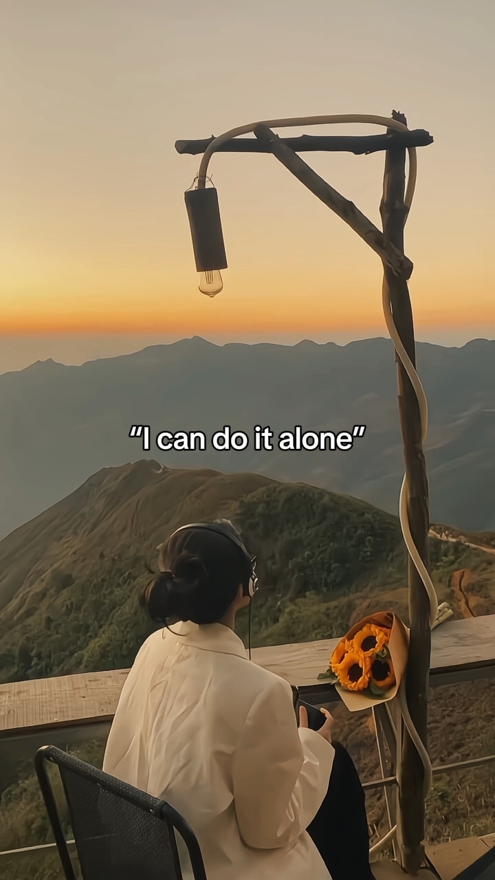 i can do it alone
