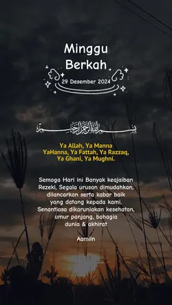minggu berkah