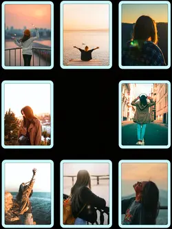 8pic Frame Aesthetic