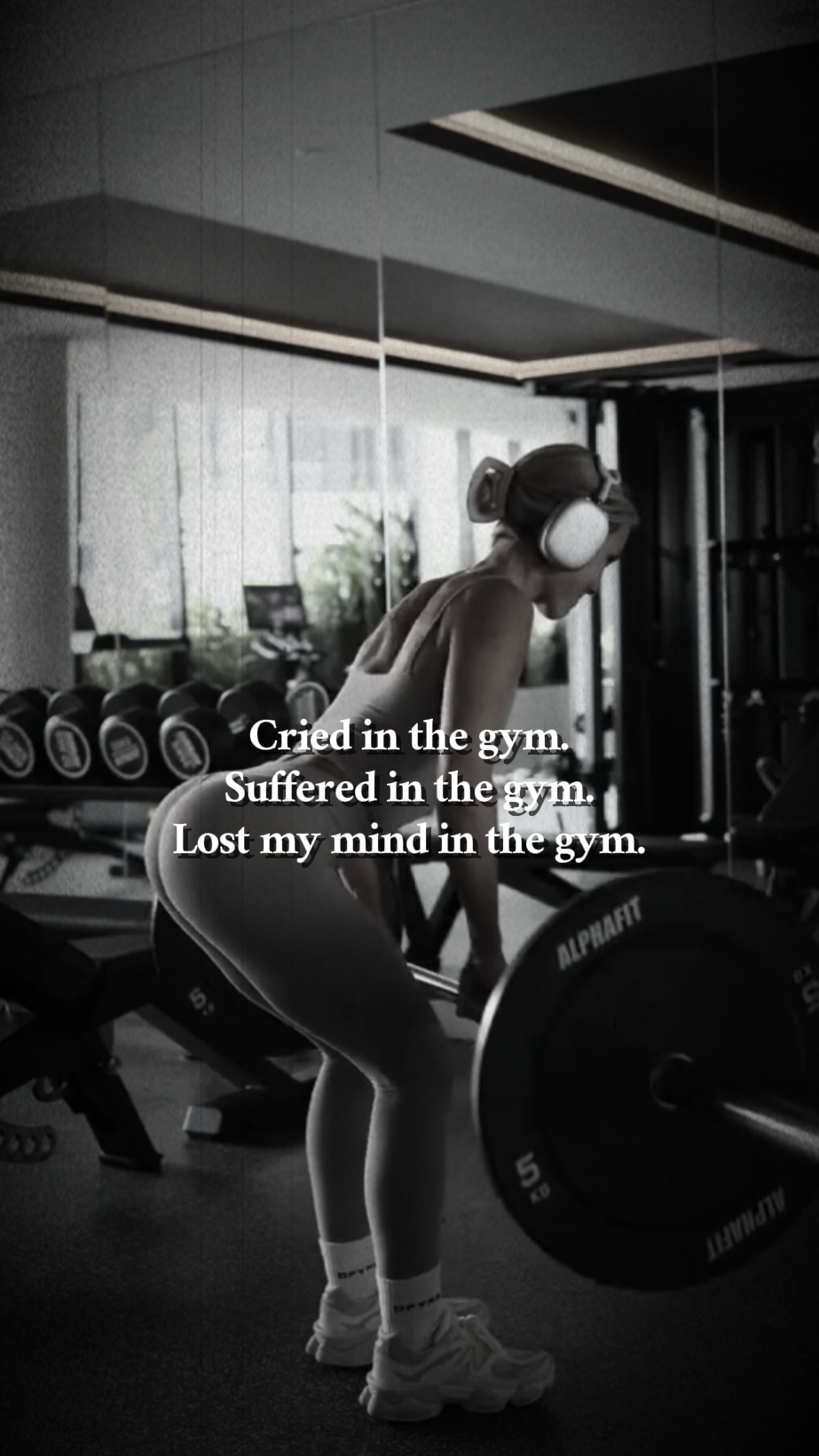 cried in the gym