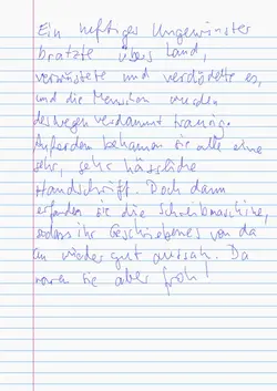 Handwriting...