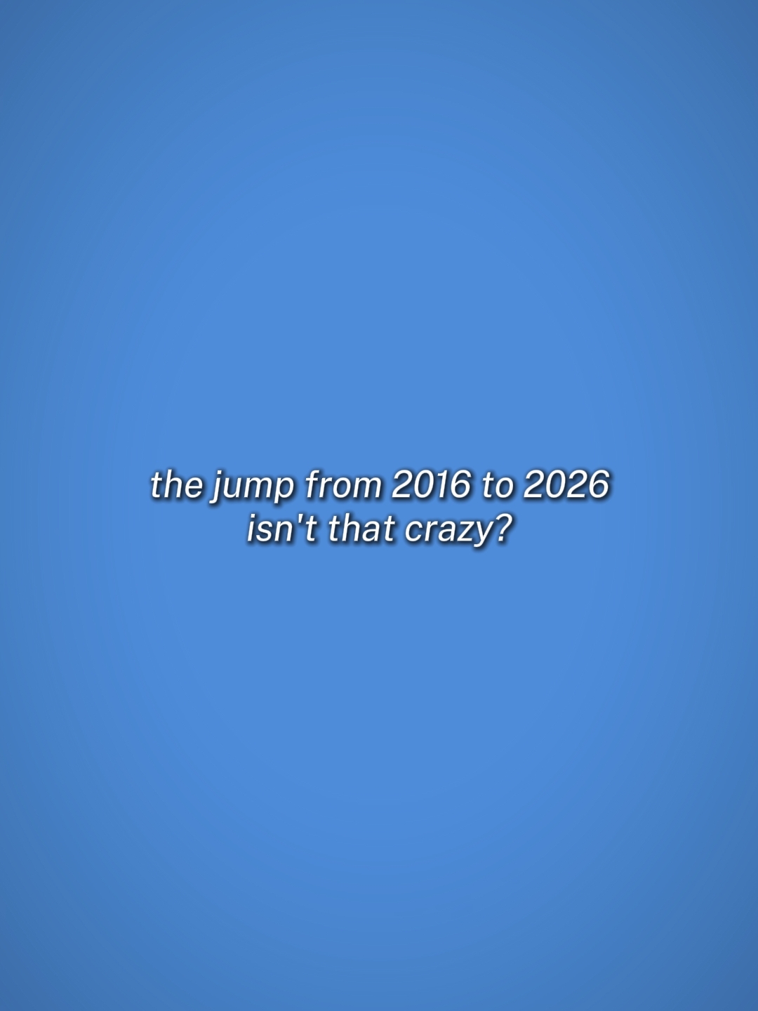 Jump from 2016to2026