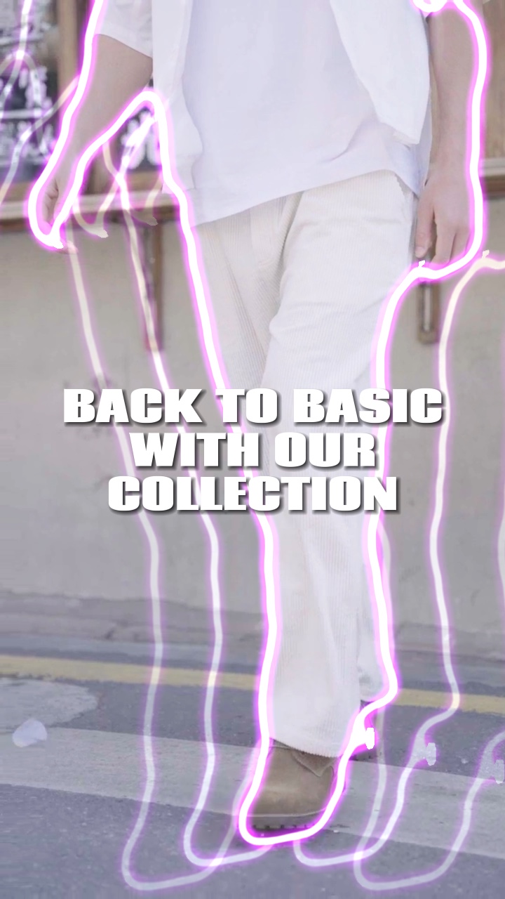 Exibição de produtos de roupas Batendo Match Estilo Tiktok