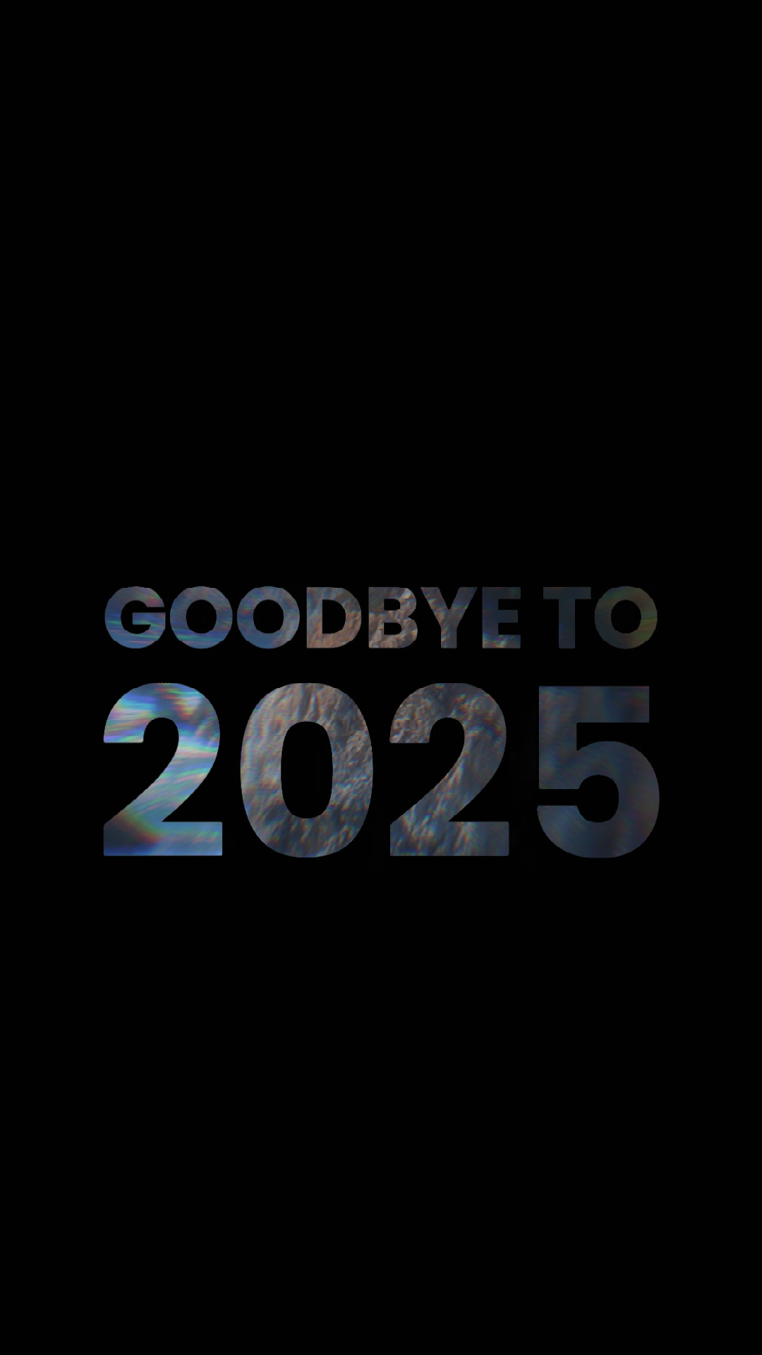 Adeus a 2025