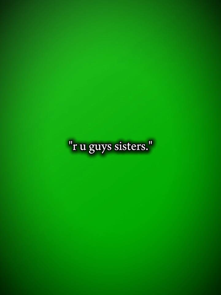 R u Jungs Schwester