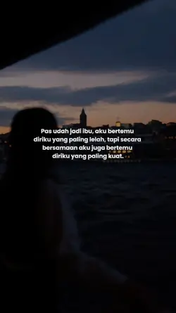 Pas udah jadi ibu