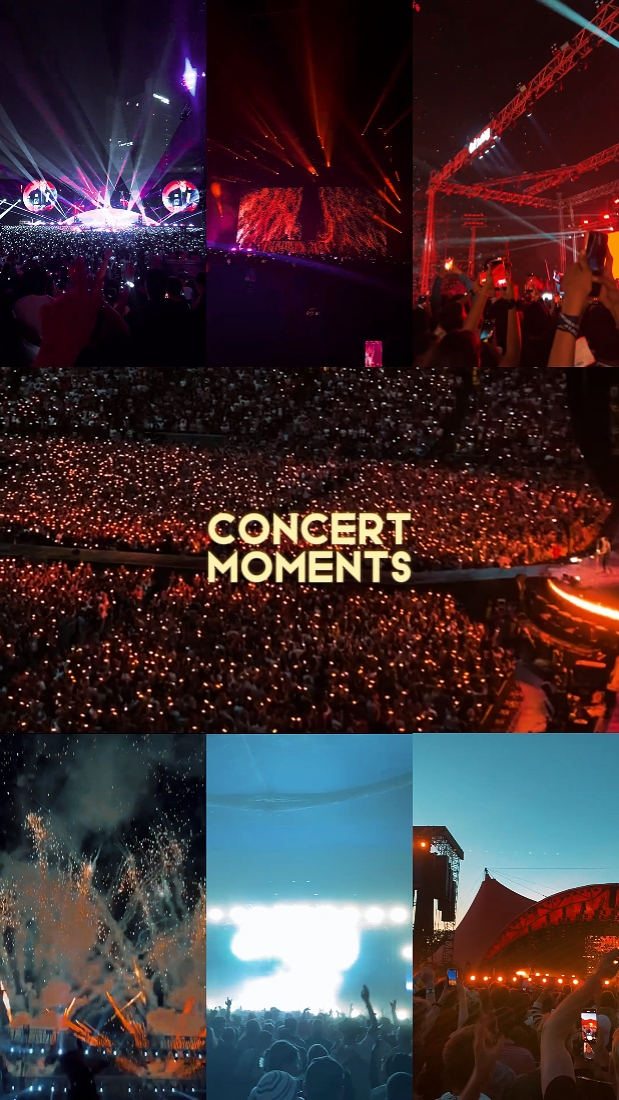 콘서트 순간 