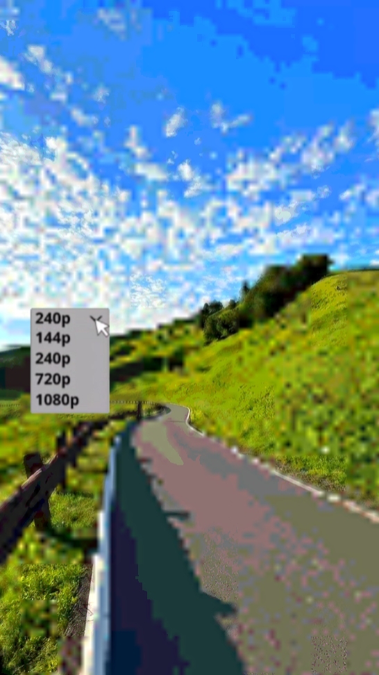 144p à 1080p 