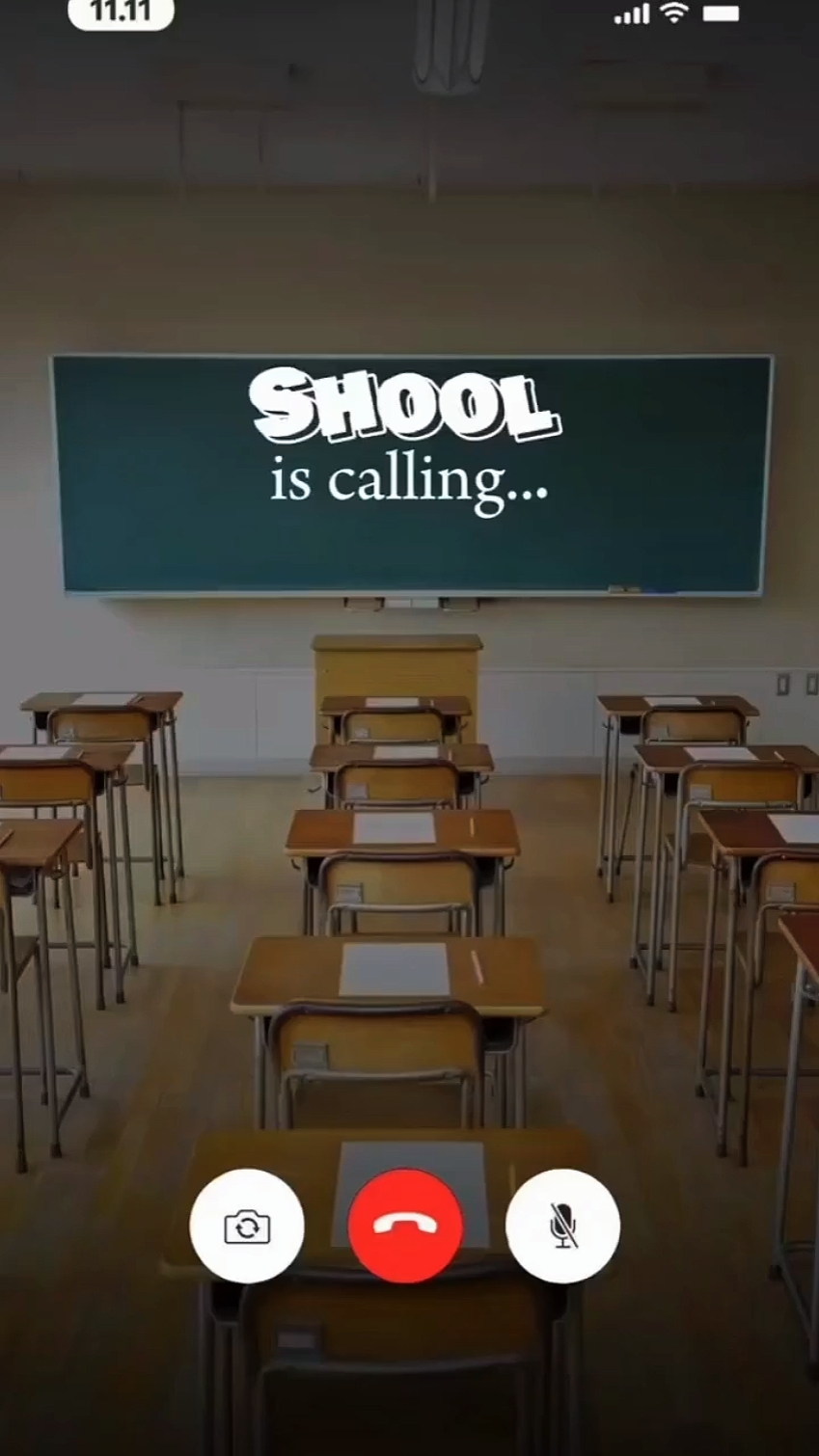 school is calling 