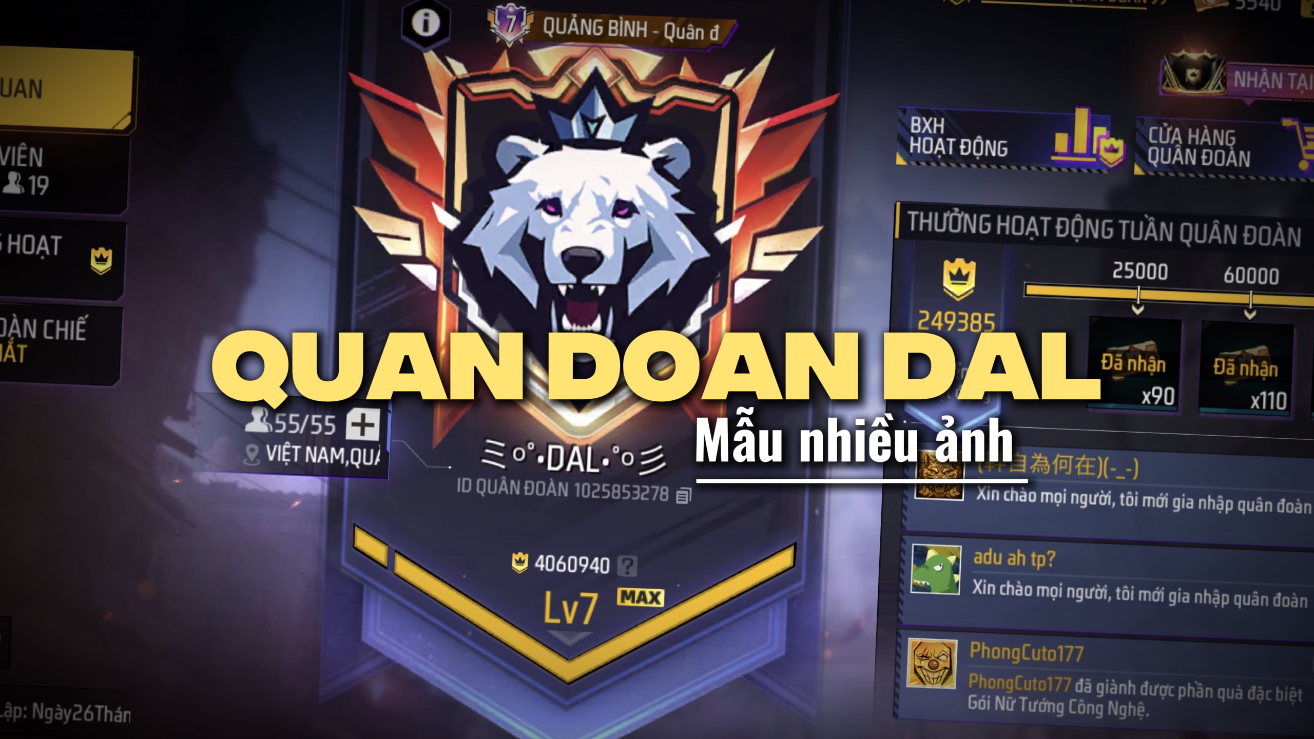 Gii thiαu quân  oàn