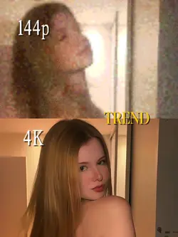 144p - 4K trend