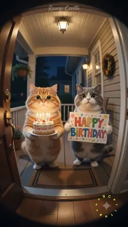 HAPPY BIRTHDAY 🐈🐱