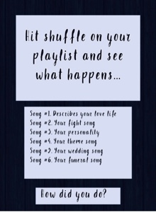 My life in songs