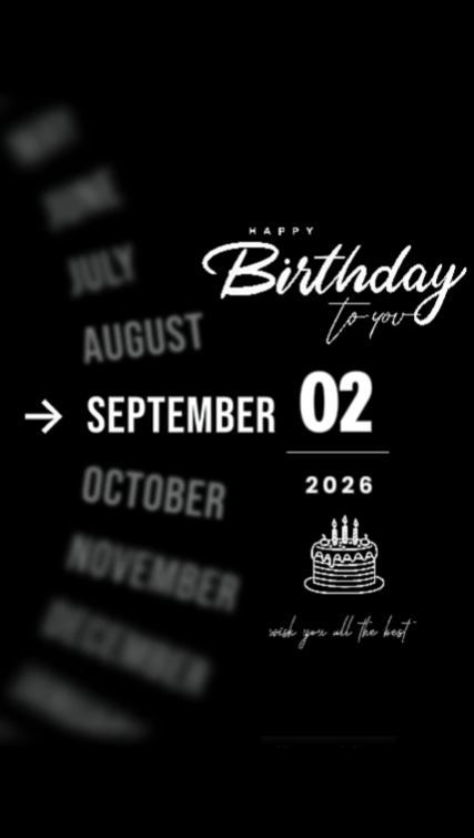 Hbd pai 02 de setembro