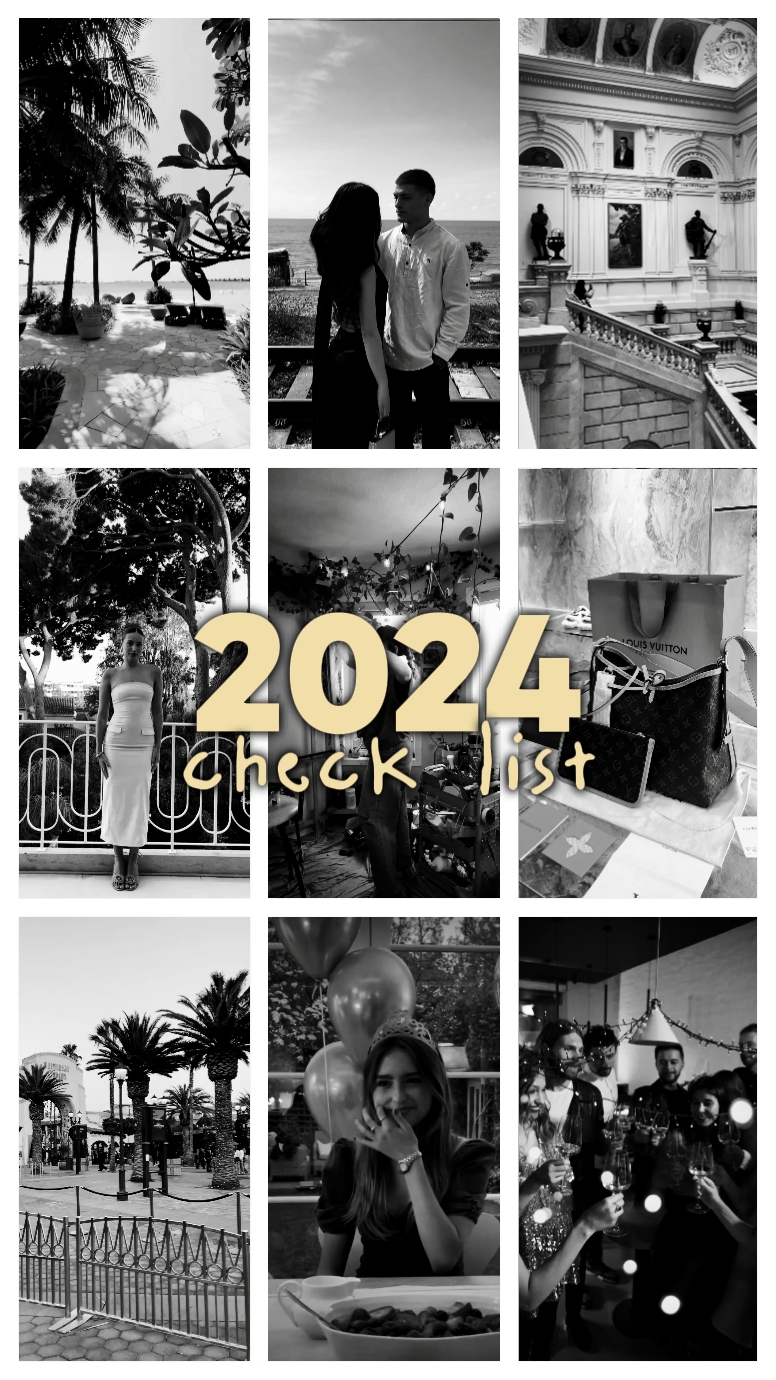 2024 check list