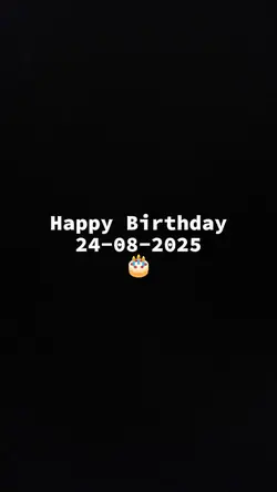 birthday 24 August 
