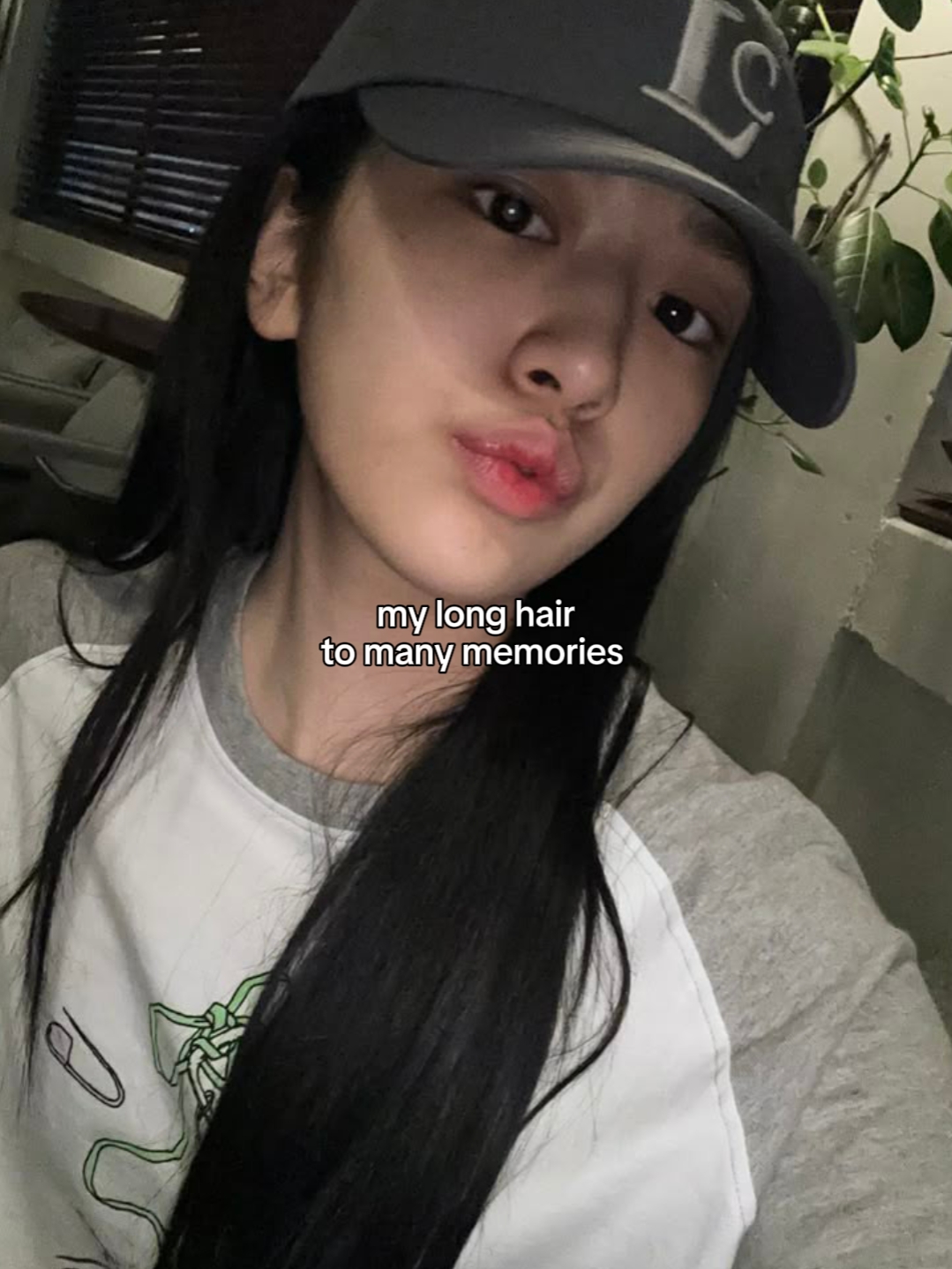 Meu cabelo comprido para muitos